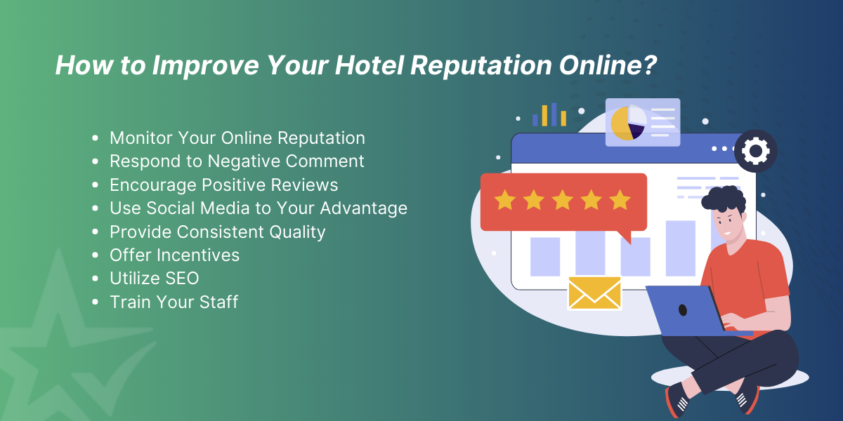 how to Improve hotel reputation online