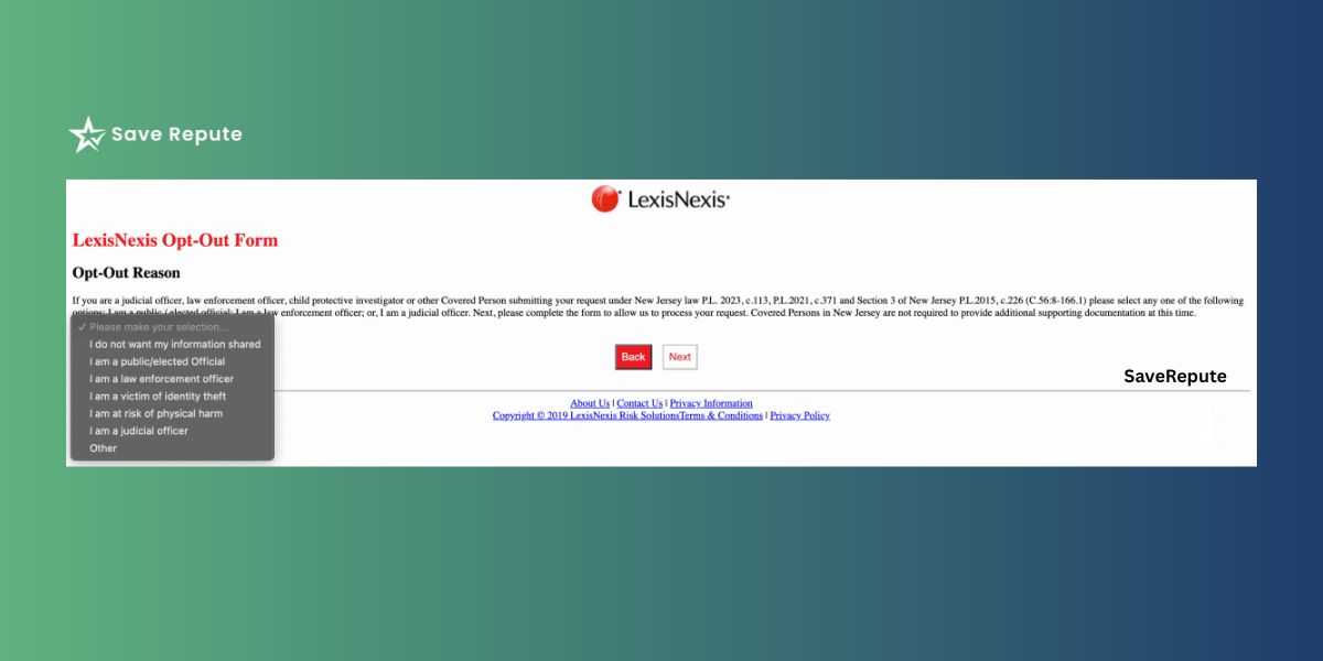 lexisnexis opt out 